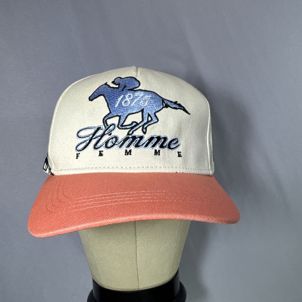 Homme Femme Hat ONE-OF-A-KIND Kentucky Derby Churchill Downs 1-of-1 Embroidered
